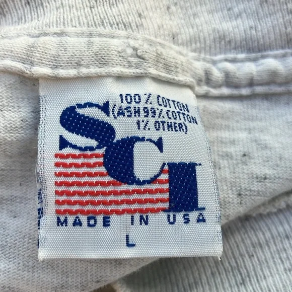 Vintage 80s 90s Single Stitch Boston Sailboat T-Shirt - Picture 7 of 8